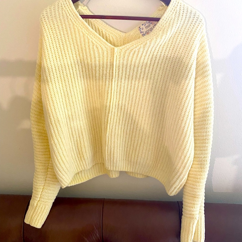Banana Yellow Sweater